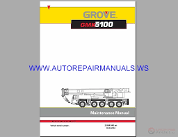 Grove Terrain Crane Gmk 5100 Maintenance Manual Auto