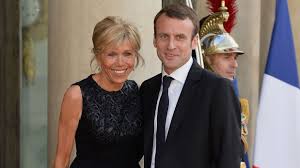 Résultat de recherche d'images pour "macron + brigitte"