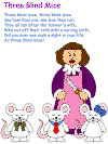 Here you can also download online lioyd, jay, kai, nya, sensei wu and. Three Blind Mice Coloring Pages