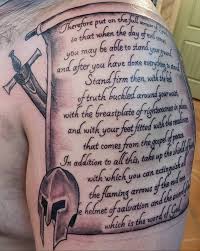▷ 1001 + ideas for beautiful chest tattoos for women. Helmet Helmet Of Salvation Tattoo