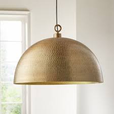 Black And Brass Dome Pendant Light Brass Dome Pendant In 2020 Dome Pendant Lighting Pendant Light Metal Pendant Light