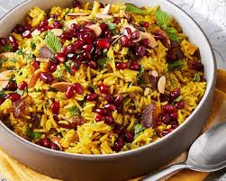 Rice put the olive oil, cumin seeds and coriander in a saucepan over medium heat. Jeweled Rice Spiced Middle Eastern Yellow Rice Tara Teaspoon