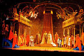 Oliver Smith Set Model For Lerner Loewe S Camelot Production Still Camelot Musicals Broadway Musical