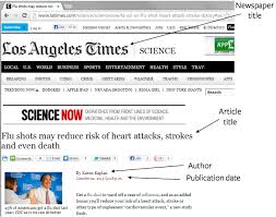 The headline (the title given to a news item or an article) is a dependent form of newspaper writing. Do Business Names Need Quotes In Apa How To Cite A Newspaper In Apa Easybib Blog Dogtrainingobedienceschool Com