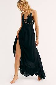 Fp One Adella Maxi Slip Long Dresses Casual Maxi Long Slip Dress Maxi Slip Dress