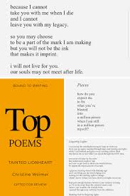 Bound To Writing Ya Writing And Reading Adventures Poetry Books Top Poems Book Tours