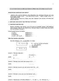 Induksi matematika adalah cara standar dalam membuktikan bahwa sebuah pernyataan tertentu berlaku untuk • ahmad syauqi, bank soal matematika materi induksi matematika. Top Pdf Barisan Dan Deret Notasi Sigma Dan Induksi Matematika 123dok Com