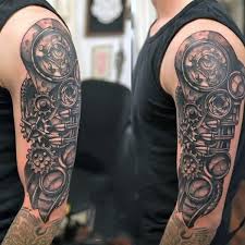 You shouldn't go into a tattoo parlor. Steampunk Tattoo