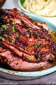 Cranberry Glazed Ham Recipe Easy Sweet Spicy Baked Ham Glaze Ham Glaze Ham Recipes Christmas Ham Recipes