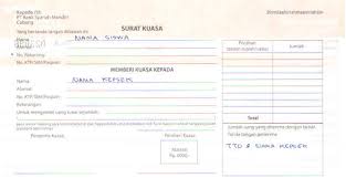 Semoga dengan penjelasan tadi akan menambah ilmu anda serta menjadi referensi bagi anda yang sedang menulis surat kuasa ini. Contoh Surat Kuasa Pengambilan Uang Di Bank Mandiri Syariah Nusagates