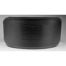 Everlast Leather Weight Lifting Belt Fitness Sports
