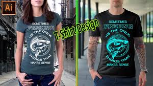 Free shipping, live expert help, and no minimums. How To Make Fishing T Shirt Design In Illustrator Youtube