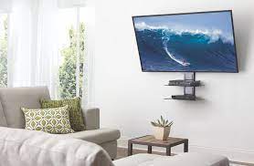 When we are sitting in our room, though, the tv will be a little higher so we don't have to duck our heads too much. 27 Modern Tv Mount Ideas For The Living Room And Beyond Photos