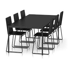 There are 3822 black table chairs for sale on etsy, and they cost $203.39 on average. Black Table And Chairs Set 3d Model From Cgaxis