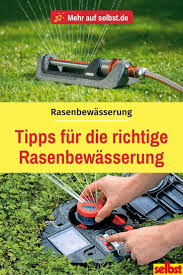 Rasenbewasserung Selbst De Garten Bewasserungssystem Gartenbewasserung Bewasserung