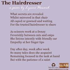 Hairdresser Poem Hair Stylist Life Hair Salon Quotes Hairdresser