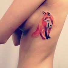 Geometric animal tattoos combine the meaning of the geometric elements with spirit animals; 25 Awesome Geometric Animal Tattoos Temporary Tattoo Blog