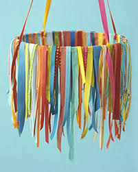 Easy And Inspiring Homemade Sukkah Decoration Crafts For Sukkot 01 Jpg 570 712 Pixels Ribbon Mobile Kids Party Decorations Sukkot Decorations