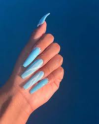 Cute nail designs2 years ago. 23 Stunning Ways To Wear Baby Blue Nails Page 2 Of 2 Stayglam