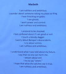 Macbeth Poems