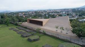 Check out the octagonal windows! Triangular Concert Hall Takes Cues From Aztec Ruins