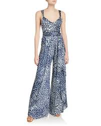 Alexis Tyrell Wide Leg Leopard Print Jumpsuit Leopard Print Jumpsuit Wide Leg Jumpsuit Designer Jumpsuits