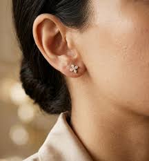 Diamond & Gold Earrings Collection – Emiratesdiamonds