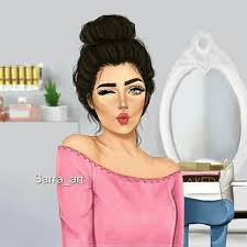 Pin By Madiha On Wallpaper S Snap S Cartoon Girl Images Digital Art Girl Girly M