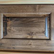 First sample $15 + $5 for each additional sample + free shipping. Special Walnut On Knotty Alder Sample Doors