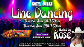 ???? Line Dancing with Rose at Katy Vibes! ????
