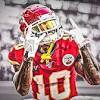 Tyreek hill signed a 3 year, $54,000,000 contract with the kansas city chiefs, including a $5,800,000 signing bonus, $35,000,000 guaranteed, and an average . 1