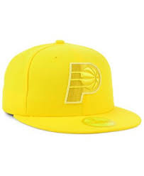 New Era Indiana Pacers Color Prism Pack 59fifty Fitted Cap Yellow 7 1 4 Fitted Caps New Era Indiana Pacers