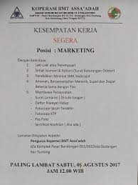 Banyak orang di berhentikan dari pekerjaannya, lantaran turunnya pendapatan perusahaan. Contoh Surat Lamaran Kerja Bmt Contoh Surat Lamaran