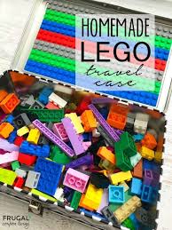 Diy Lego Travel Case Airplane Activities Kids Travel Activities Lego Craft