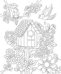 Floral Coloring Pages For Adults Best Coloring Pages For Kids Spring Coloring Pages Free Coloring Pages Bird Coloring Pages