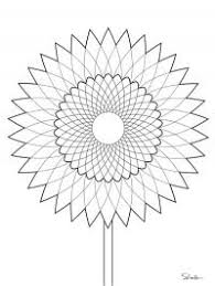 Colour sunflower mandala colouring page. Sunflower Mandala Coloring Page 1001coloring Com
