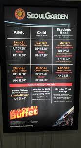 For general comments or questions about catering needs, reservations, ordering, menu items etc., please call seoul garden directly during business hours. Seoul Garden Sarawak