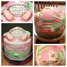 Pin By Stephanie Ford On My Cakes Baby Cake Baby Shower Cakes Baby Bottom Cake