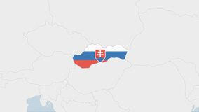 Ladda ner slovakien stockvektorer på den bästa vektorgrafikagenturen med miljontals premium högkvalitativa, royaltyfria stockvektorer, illustrationer och clipart till rimliga priser. Slovakien Karta Som Lyfts Fram I Slovakiska Flaggfarger Och Landskapshuvud Bratislava Arkivfilmer Video Av Brat Kontinent 173142144
