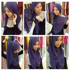 34 Tutorial Mudah Pemakaian Tudung Shawl Dan Selendang Mengikut Trend Fesyen Masakini Azlan Rumadi Hijab Style Tutorial Hijab Tutorial Modern Hijab Fashion
