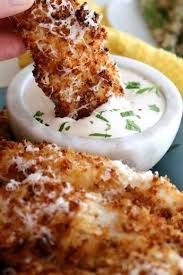 Air Fryer Garlic Parmesan Chicken Tenders Kitchen Dreaming Recipe Air Fryer Recipes Healthy Air Fryer Dinner Recipes Air Frier Recipes