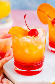 These malibu rum drinks taste just like the beach and are perfect for sipping when it gets warm. Malibu Sunset Bakerish