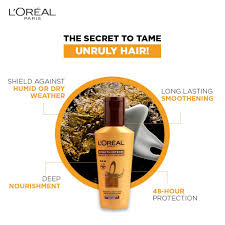 Hair serum for women and men extraordinary oil from l'oreal paris, 100 ml, fship. L Oreal Paris Hair Expertise Smooth Intense Serum 100 Ml Amazon De Beauty
