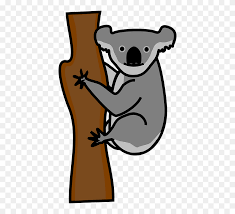High quality svg gifts and merchandise. Tree Climbing Clipart Svg Free Download Transparent Koala Bear Clipart Black And White Png Download 5453598 Pinclipart