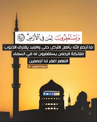 ويستغفرون لمن في الأرض ما أرحم الله بأهل الأرض حتى والعبد يقترف الذنوب ملائكة الرحمن يستغفرون له في السماء اللهم اغفر لنا أجمعي Quran Verses Holy Quran Quran