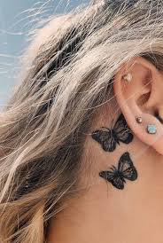 Butterfly tattoo designs on wrist 23. Butterfly Tattoo Behind Ear Vsco Novocom Top