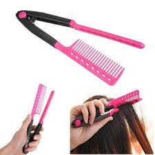 We have over 7 years of experience with various hair extensions, including tape hair extensions, micro beads. Folding Hair V Comb Hairdressing Styling Straightener Salon Tool Thebeautyguru Sellfee Com Hair Salon Equipment Hair Brush Straightener Cheap Hair Products