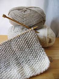 Latte Seed Scarf Work In Progress Knitting Yarn Diy Knitting Knit Crochet