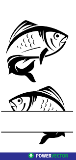 Download Fish Monogram Svg Dxf Png Print Cut Files 1340380 Monograms Design Bundles