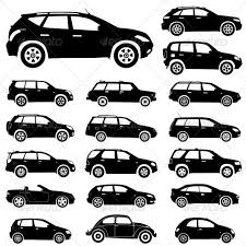 Silhouette Cars Vector Illustration Graphics Inspiration Car Vector
